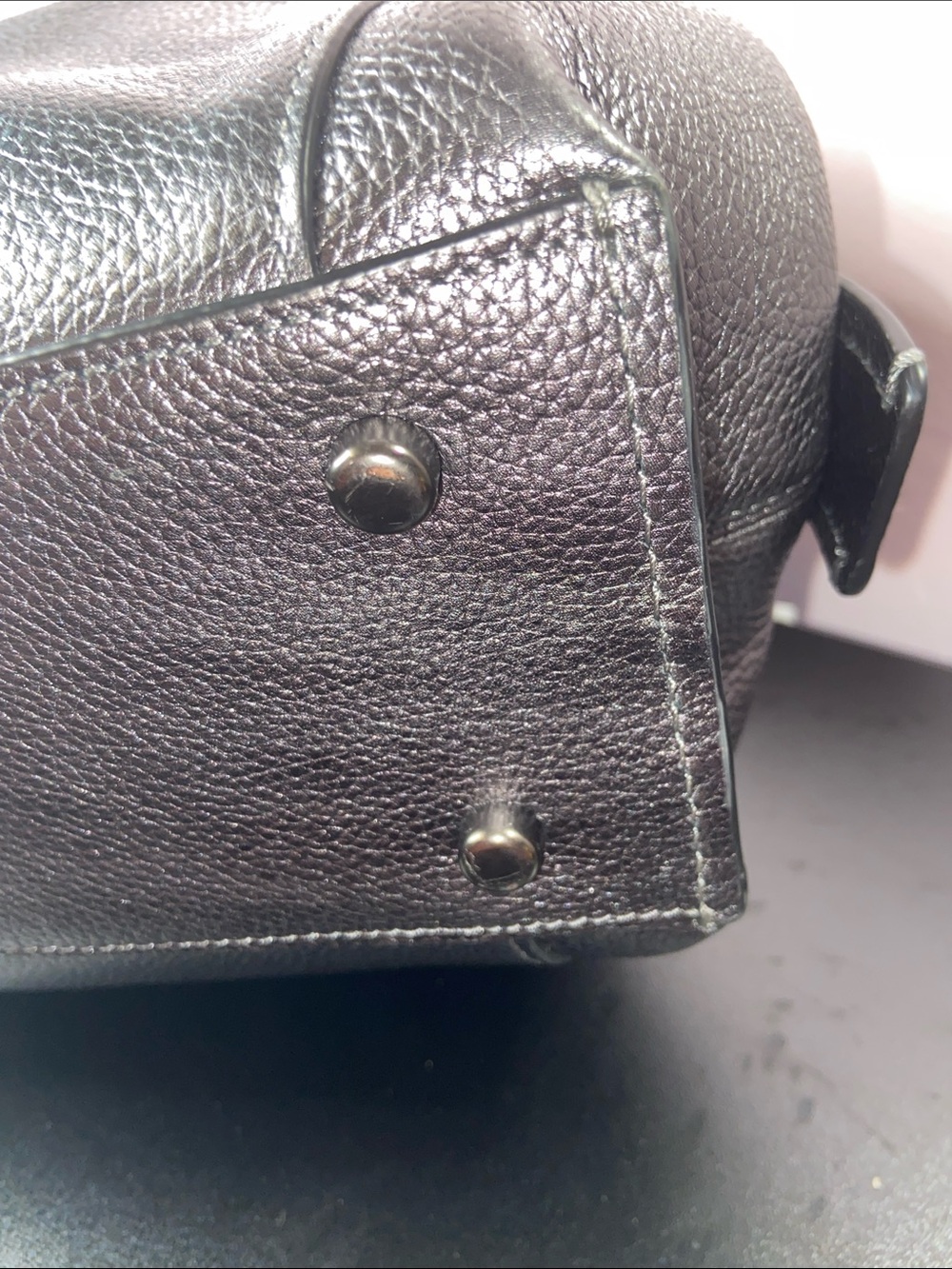 Coach Dalton 31 Metallic Shoulder Bag EUC - Picture 6 of 12